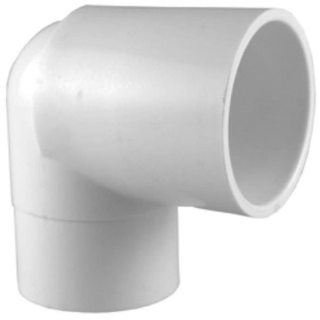 WATERWAY PLASTICS Waterway Plastics 411-4000 1.5 S x 1.5 SPG in. 90 deg Street Elbow PVC Fitting 411-4000